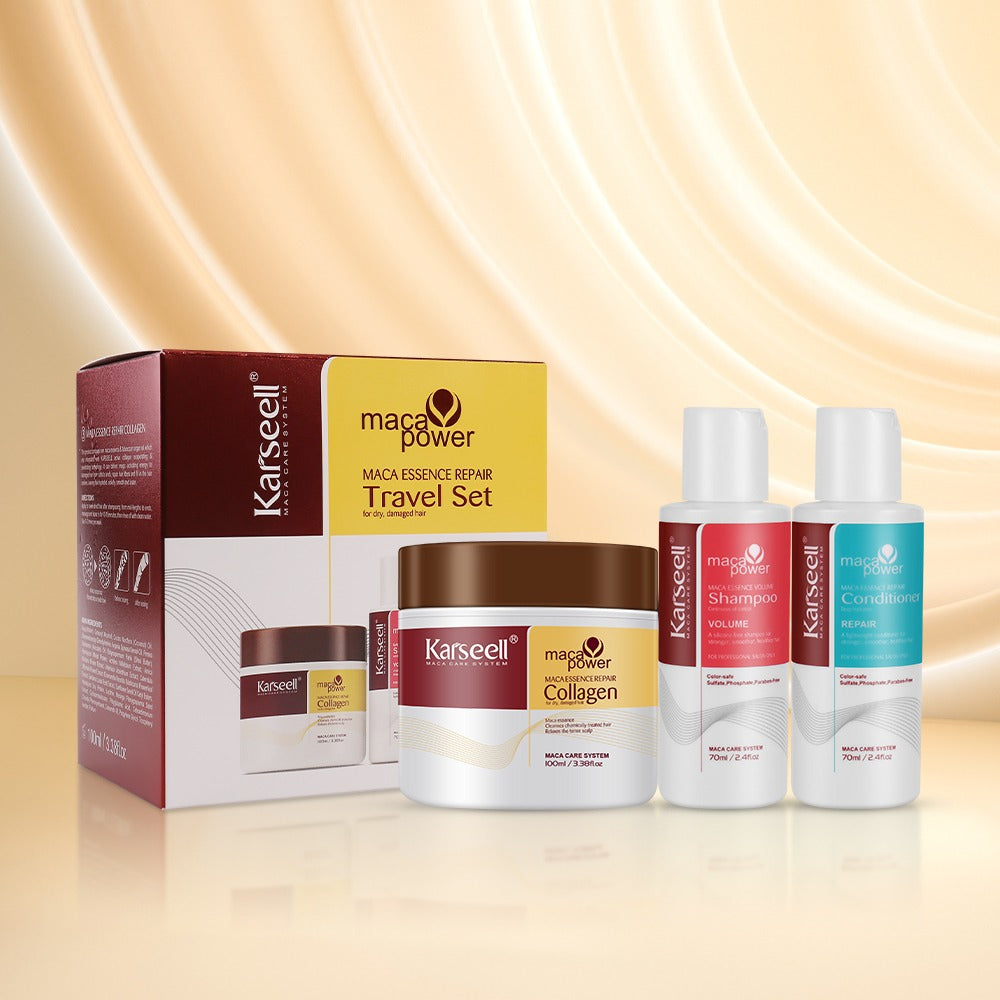 Kit Karseell Mascarilla + Shampoo y Acondicionador