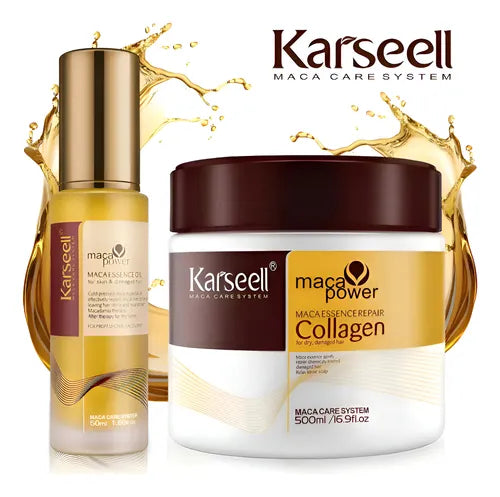 Kit Mascara Y Aceite Capilar Karseell
